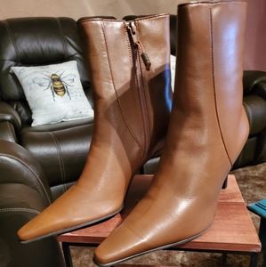 Ralph Lauren patent leather  booties